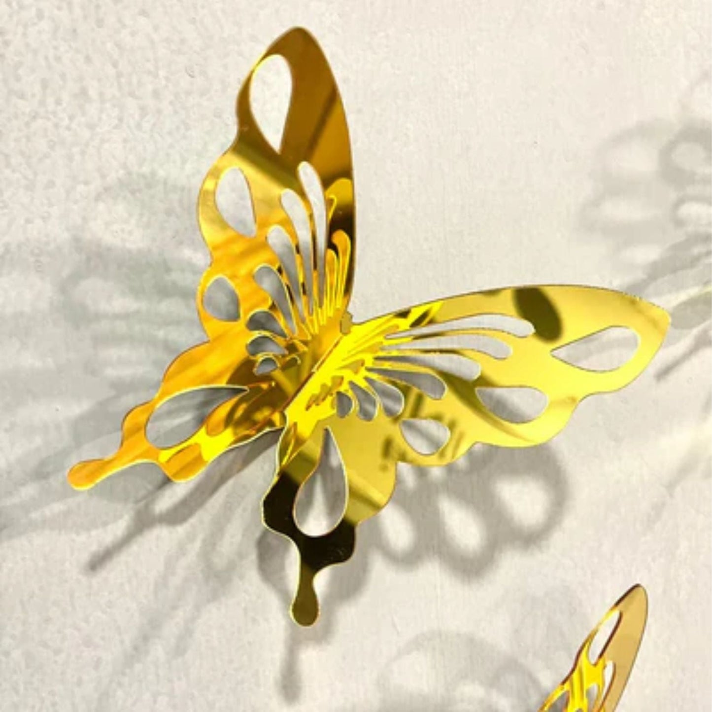 Acrylic Mirror Butterflies - Snz Clocks